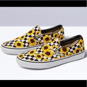 SUNFLOWER SLIP-ON VANS SIZE 1